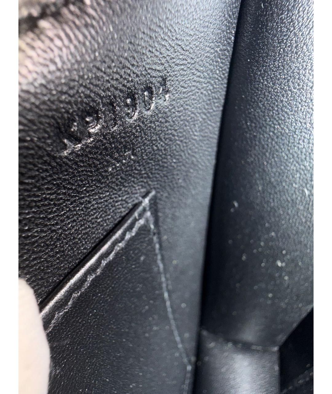 HERMES Черная кожаная сумка через плечо, фото 7