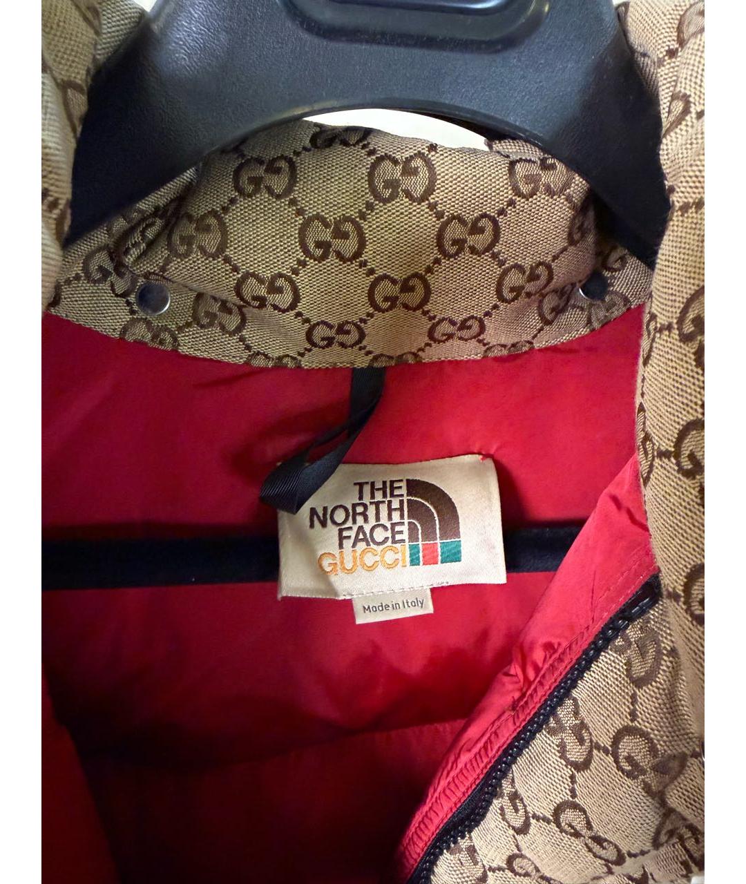 GUCCI Бежевый пуховик, фото 4