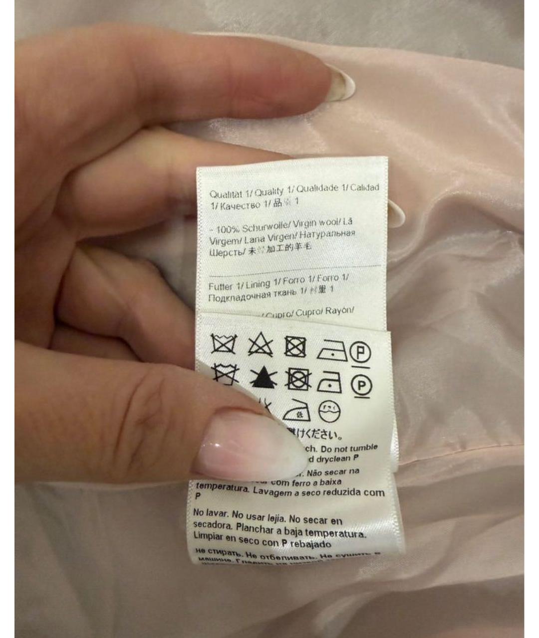 ESCADA Серый шерстяной жакет/пиджак, фото 4