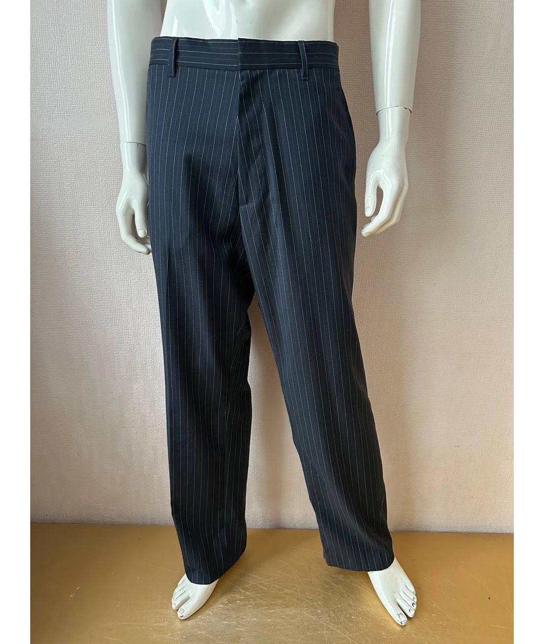 MICHAEL KORS Синие классические брюки, фото 7