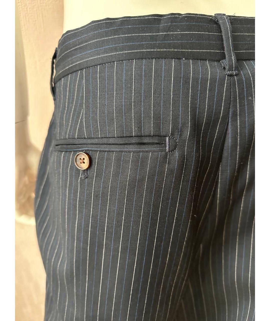 MICHAEL KORS Синие классические брюки, фото 6