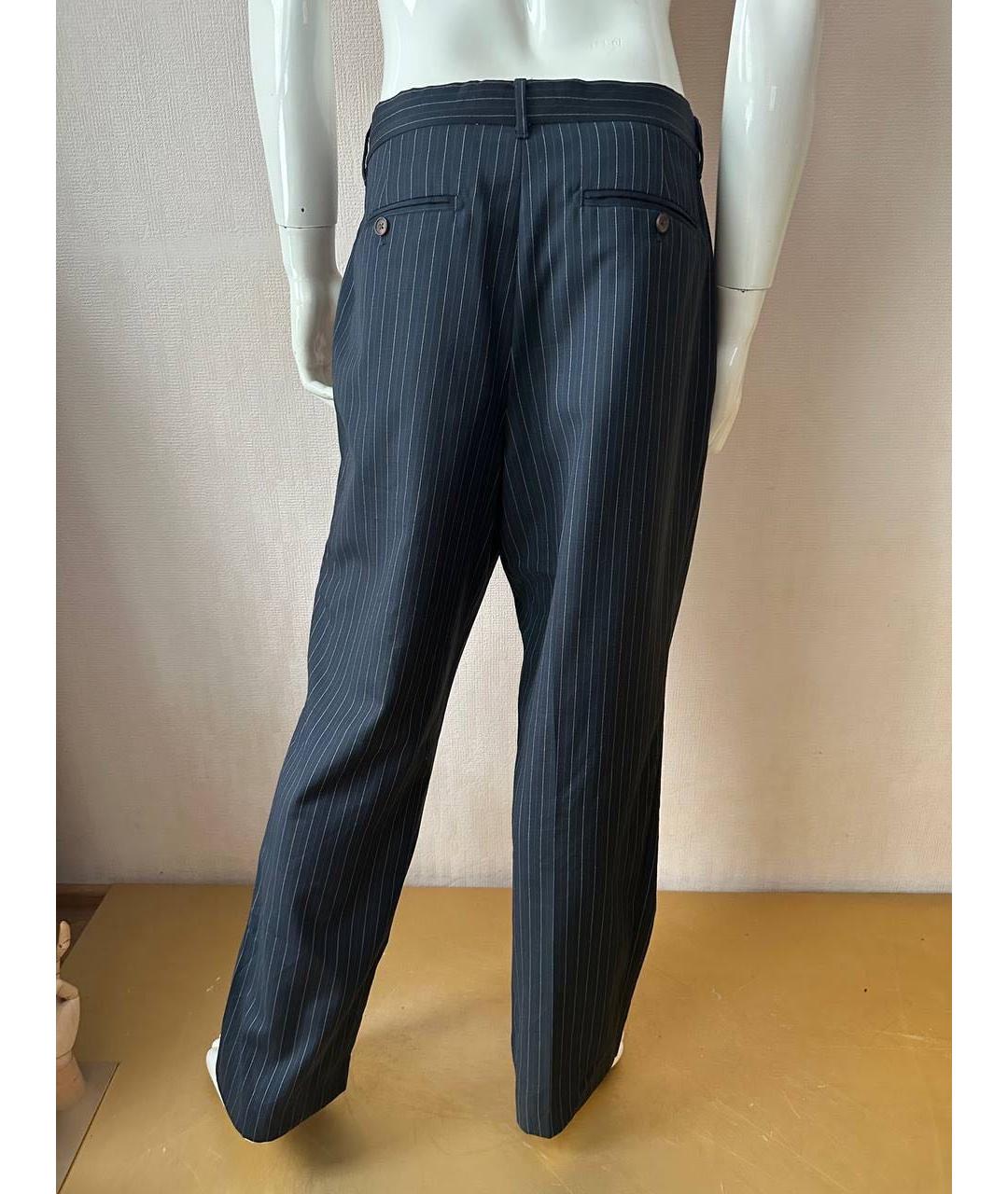 MICHAEL KORS Синие классические брюки, фото 8