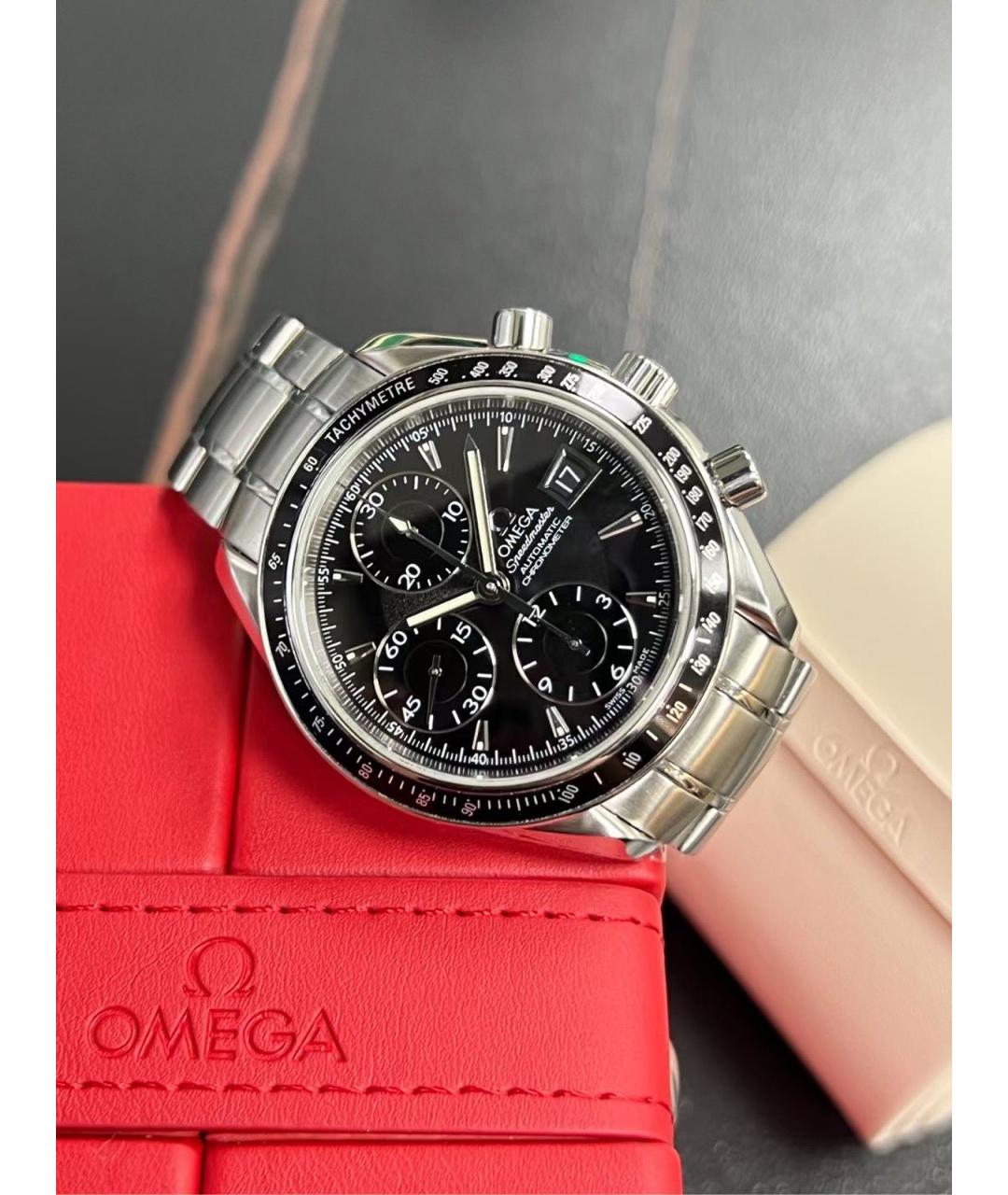 OMEGA Серебряные часы, фото 3