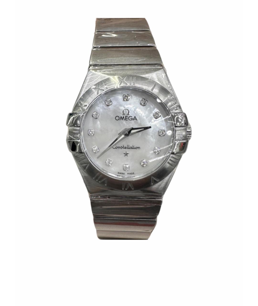 OMEGA Серебряные часы, фото 1