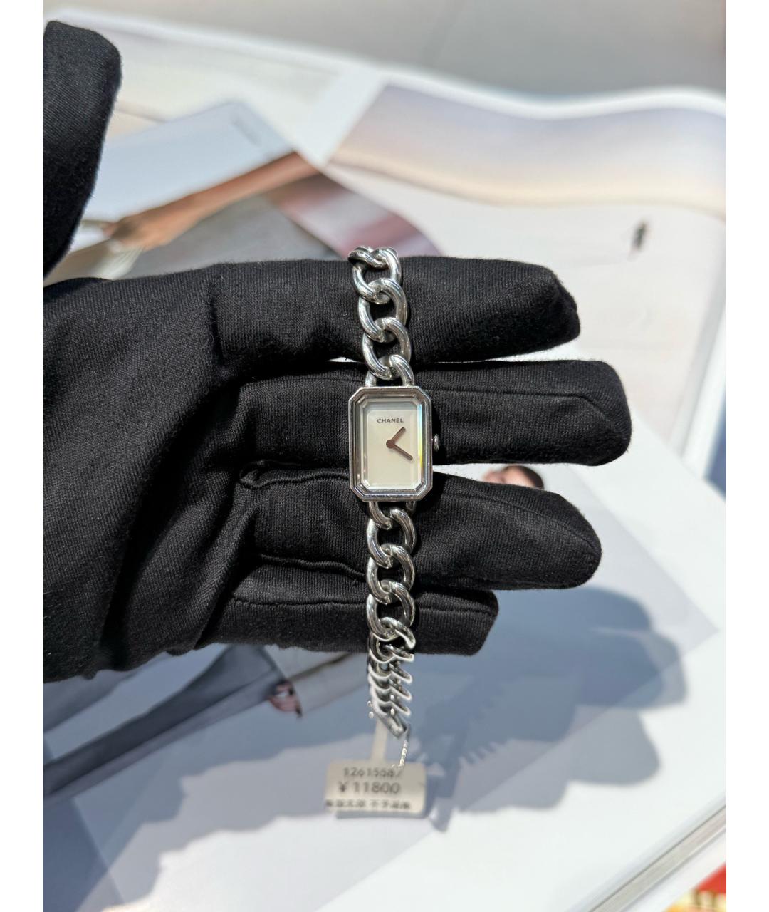 CHANEL Серебряные часы, фото 3