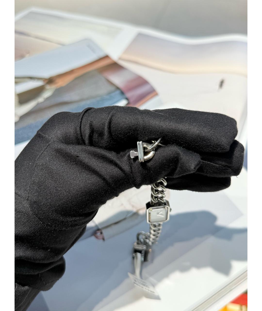 CHANEL Серебряные часы, фото 4