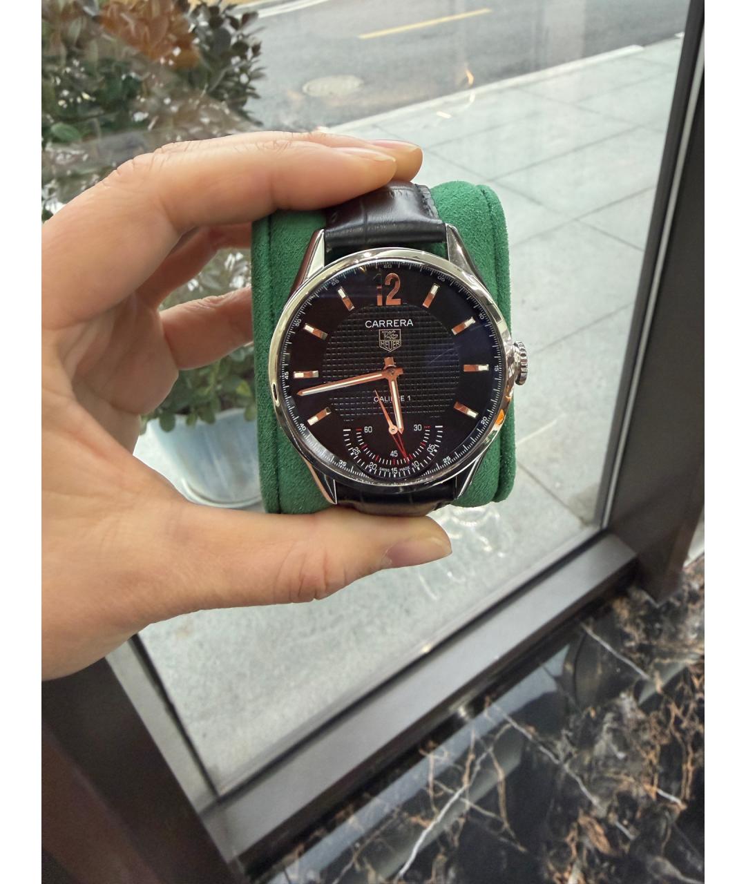 TAG HEUER Серебряные часы, фото 2