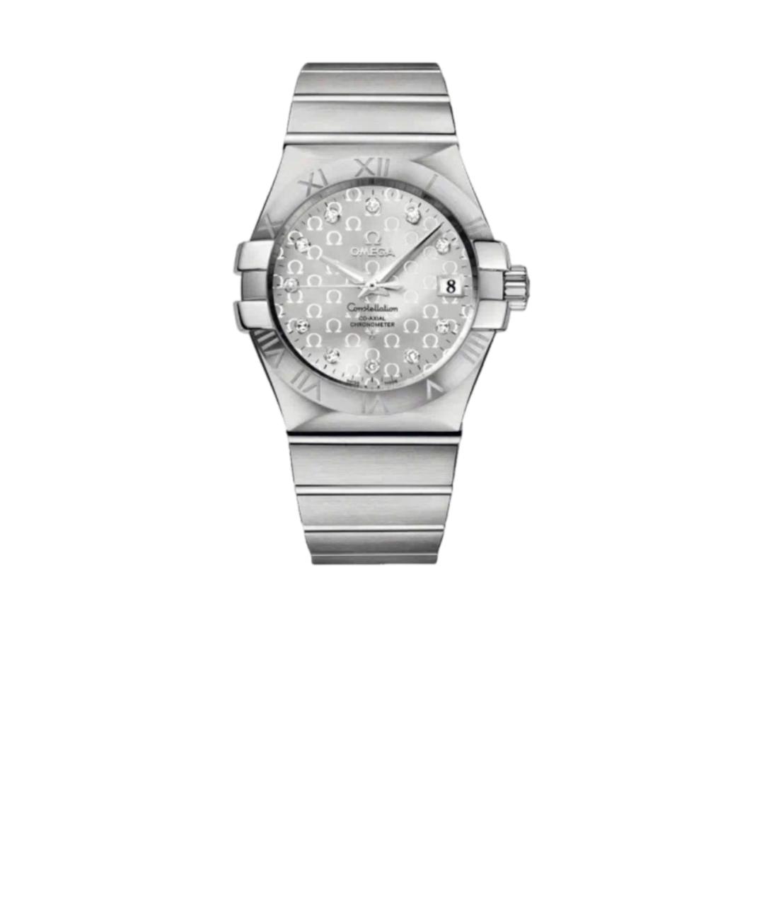 OMEGA Серебряные часы, фото 7