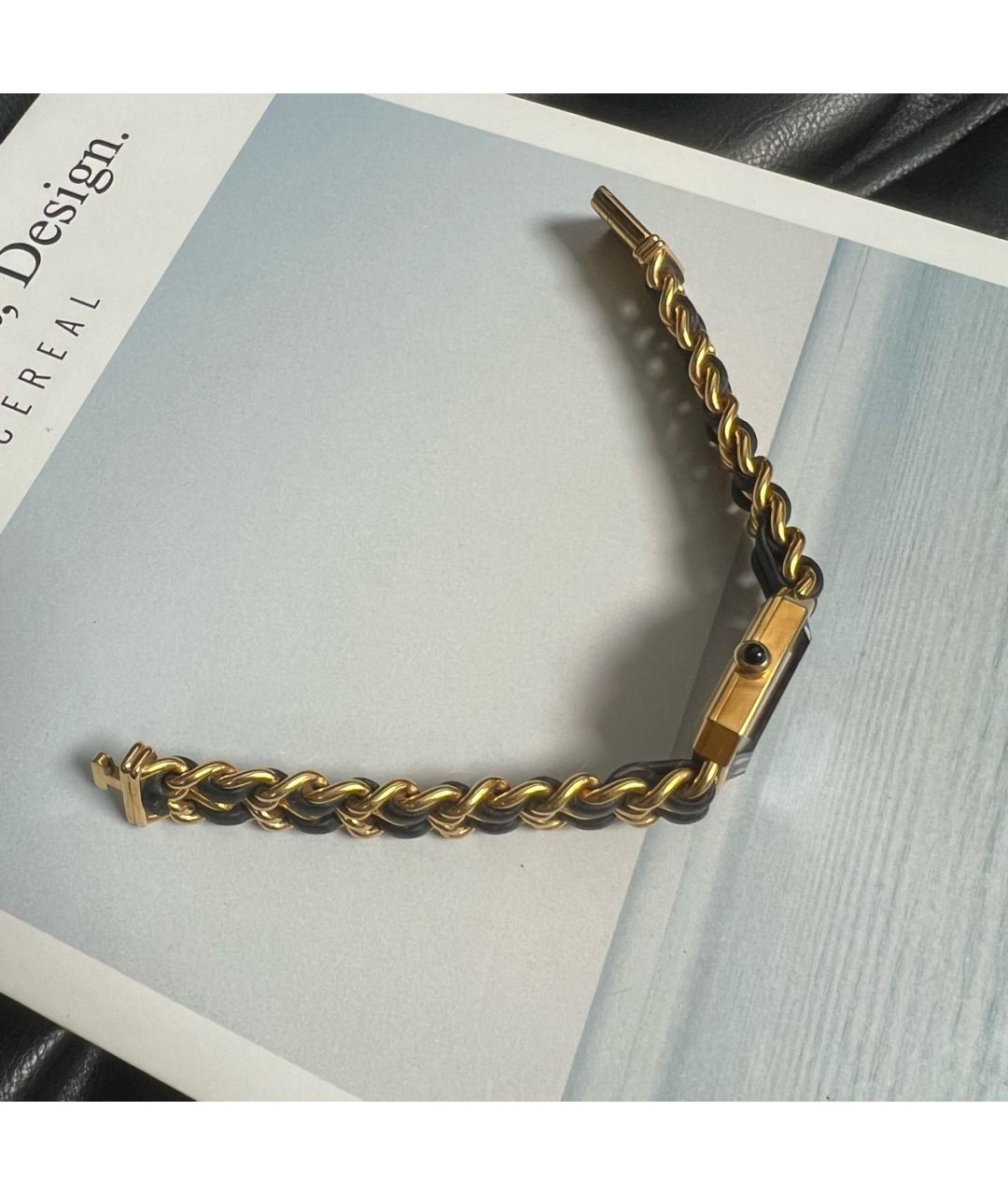 CHANEL Черные часы, фото 4