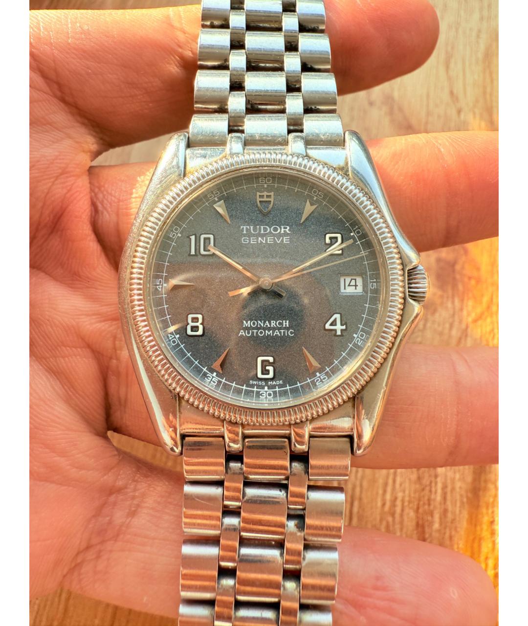 TUDOR Серебряные часы, фото 4