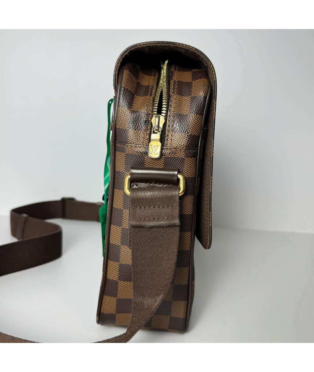 LOUIS VUITTON Коричневая сумка через плечо, фото 3