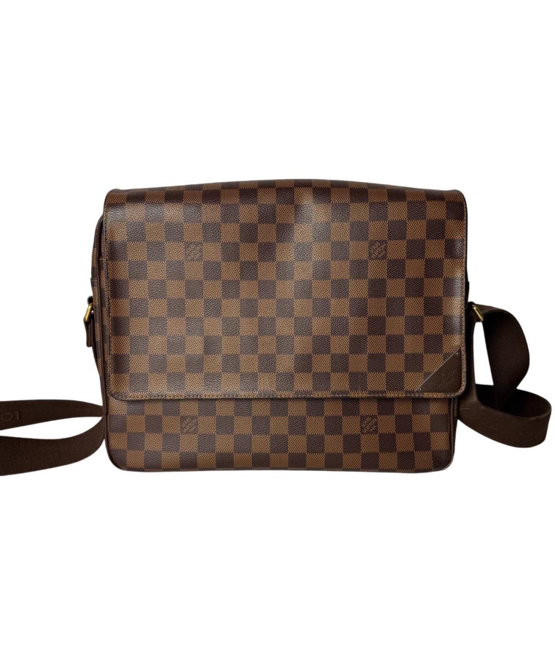 LOUIS VUITTON Коричневая сумка через плечо, фото 1