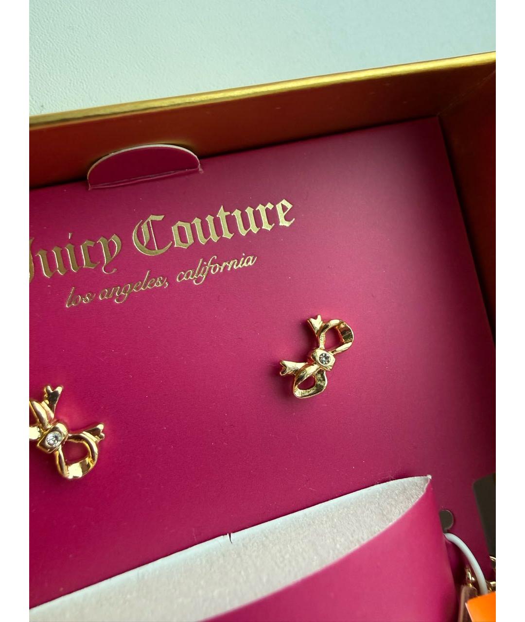 JUICY COUTURE Золотой металлический комплект, фото 3