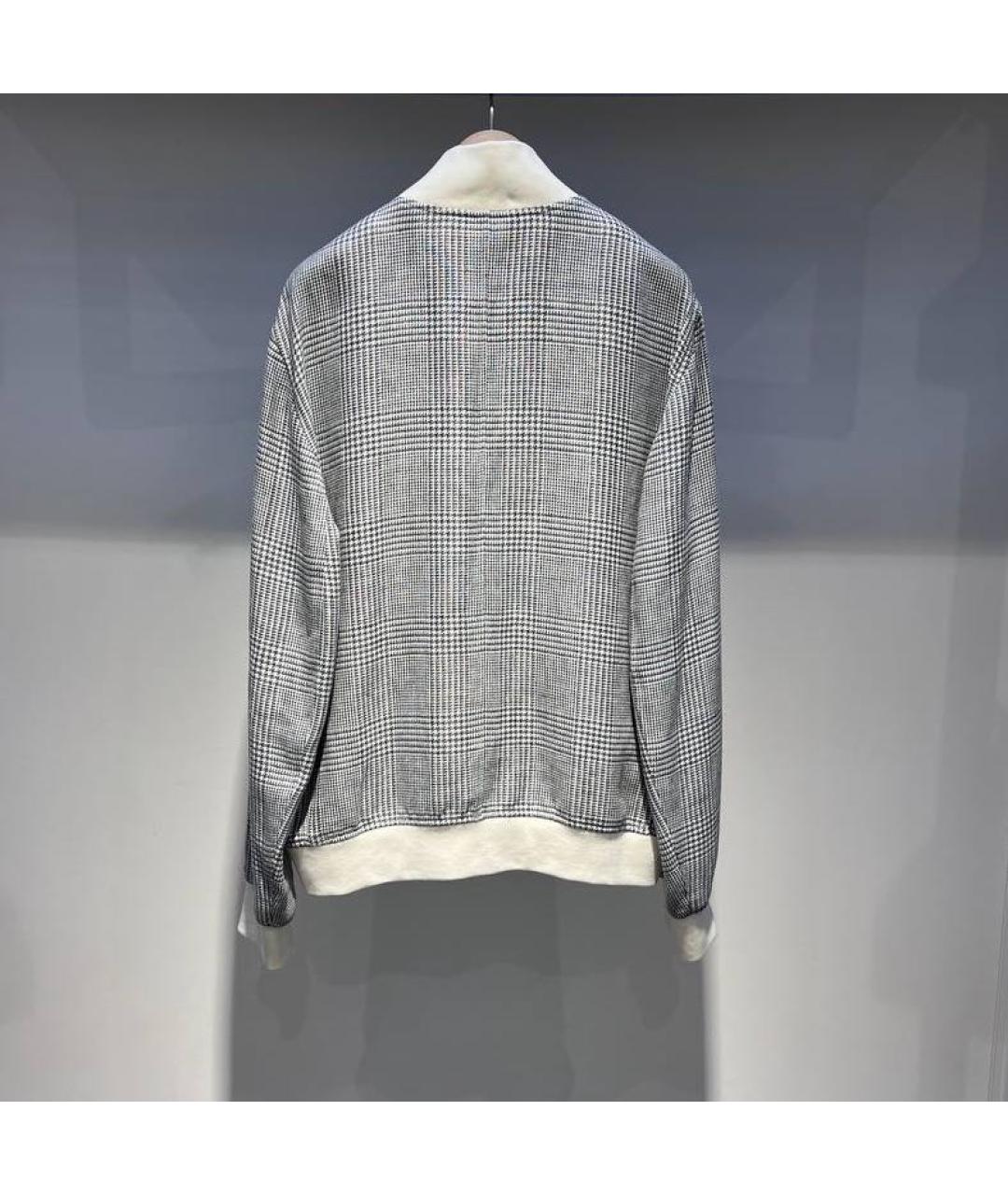 BRUNELLO CUCINELLI Серая шерстяная куртка, фото 3