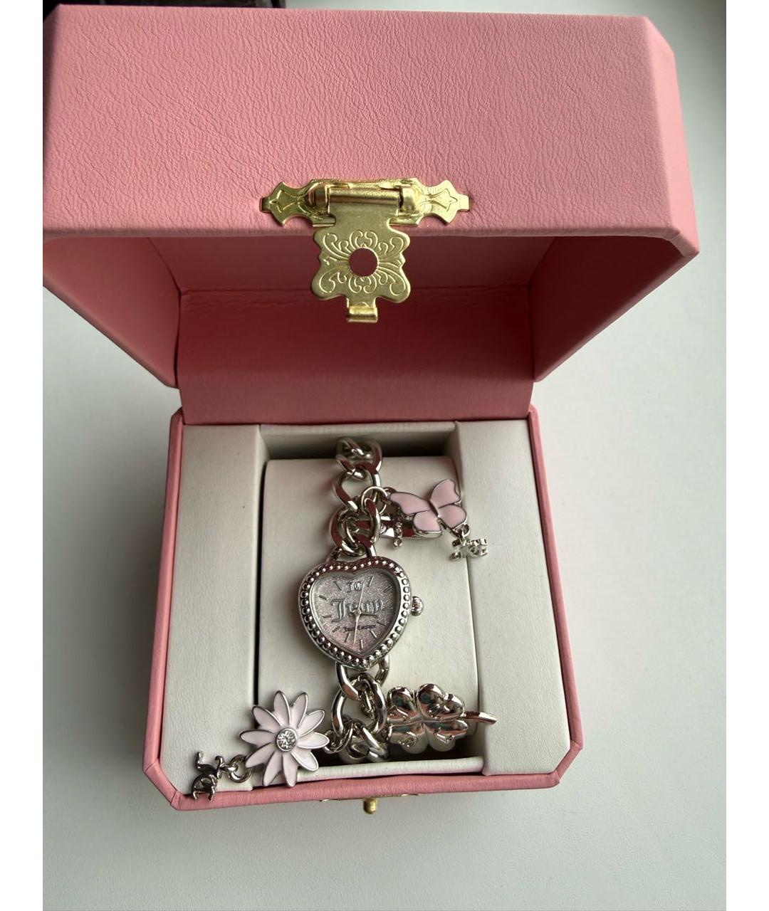JUICY COUTURE Серебряные металлические часы, фото 6