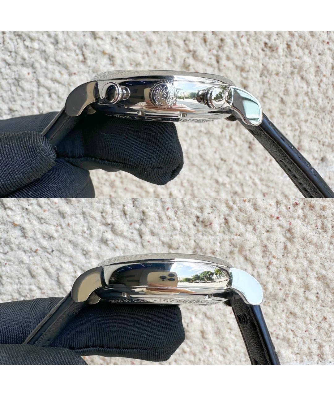 IWC Schaffhausen Серебряные часы, фото 4