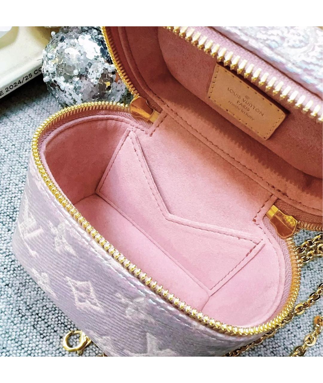 LOUIS VUITTON Розовая сумка через плечо, фото 7