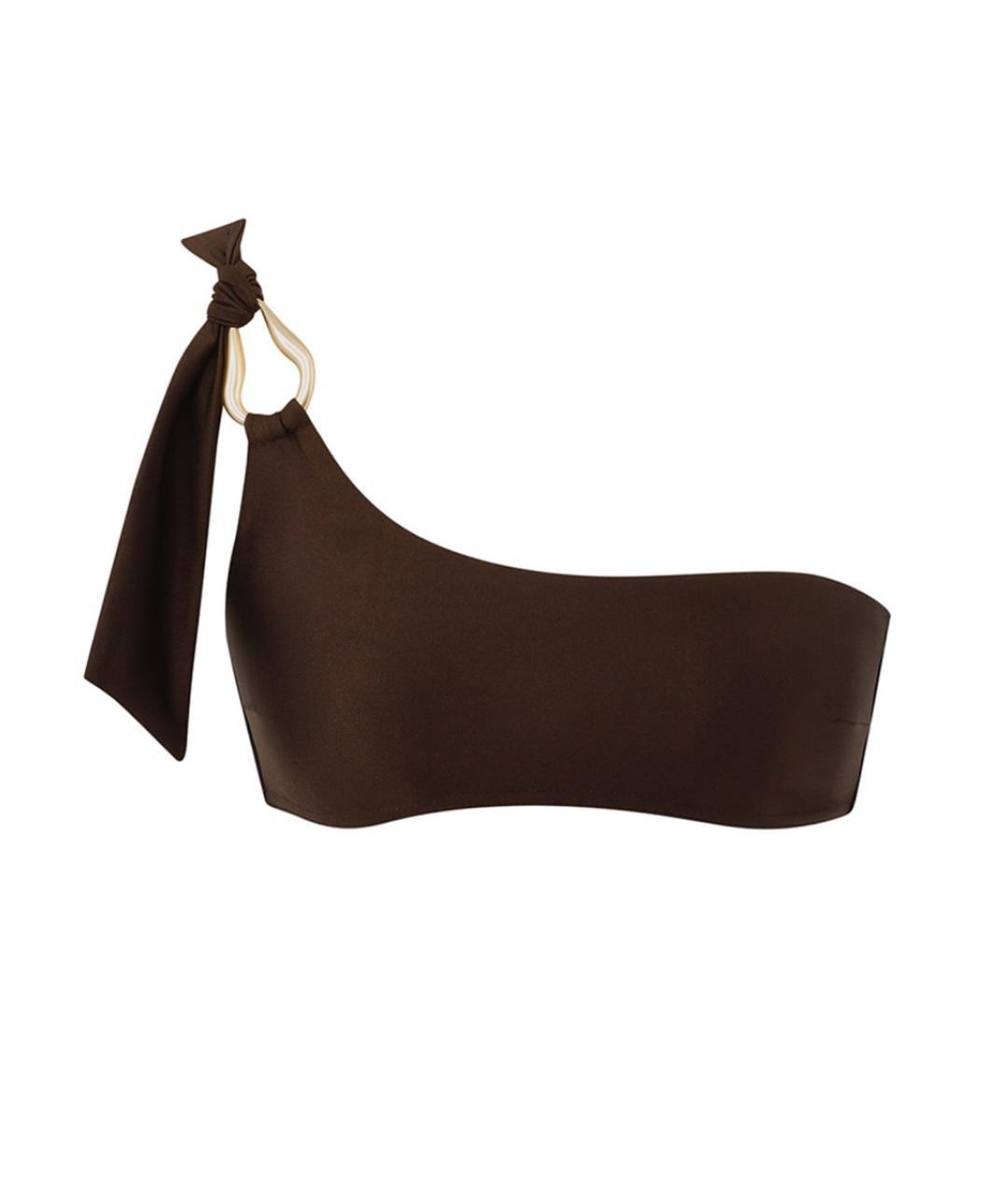 ZIMMERMANN Коричневый полиамидовый купальник, фото 1