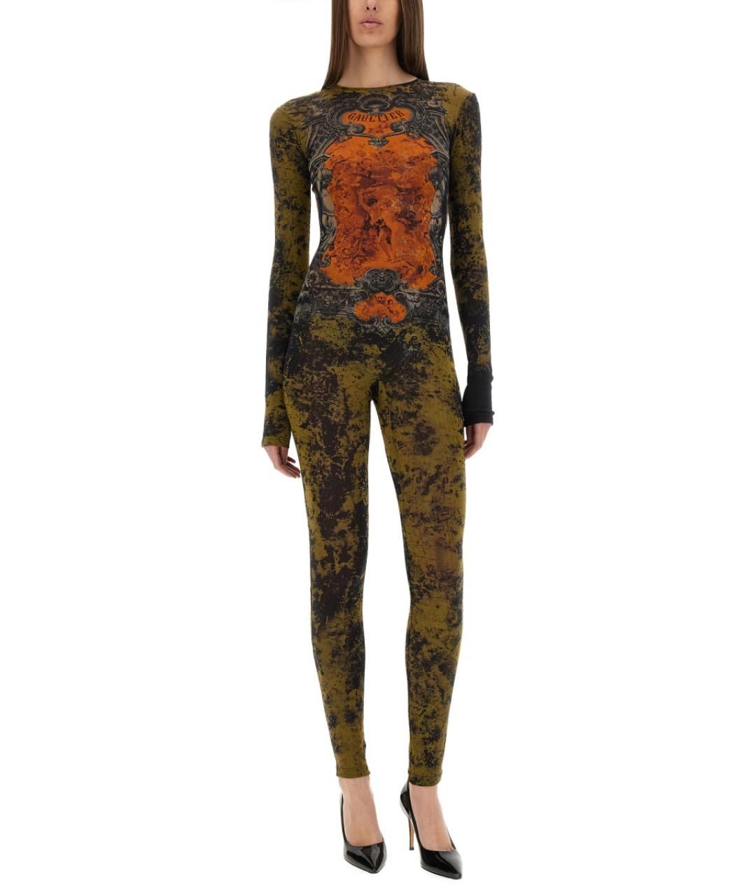JEAN PAUL GAULTIER Мульти полиамидовый комбинезон, фото 5