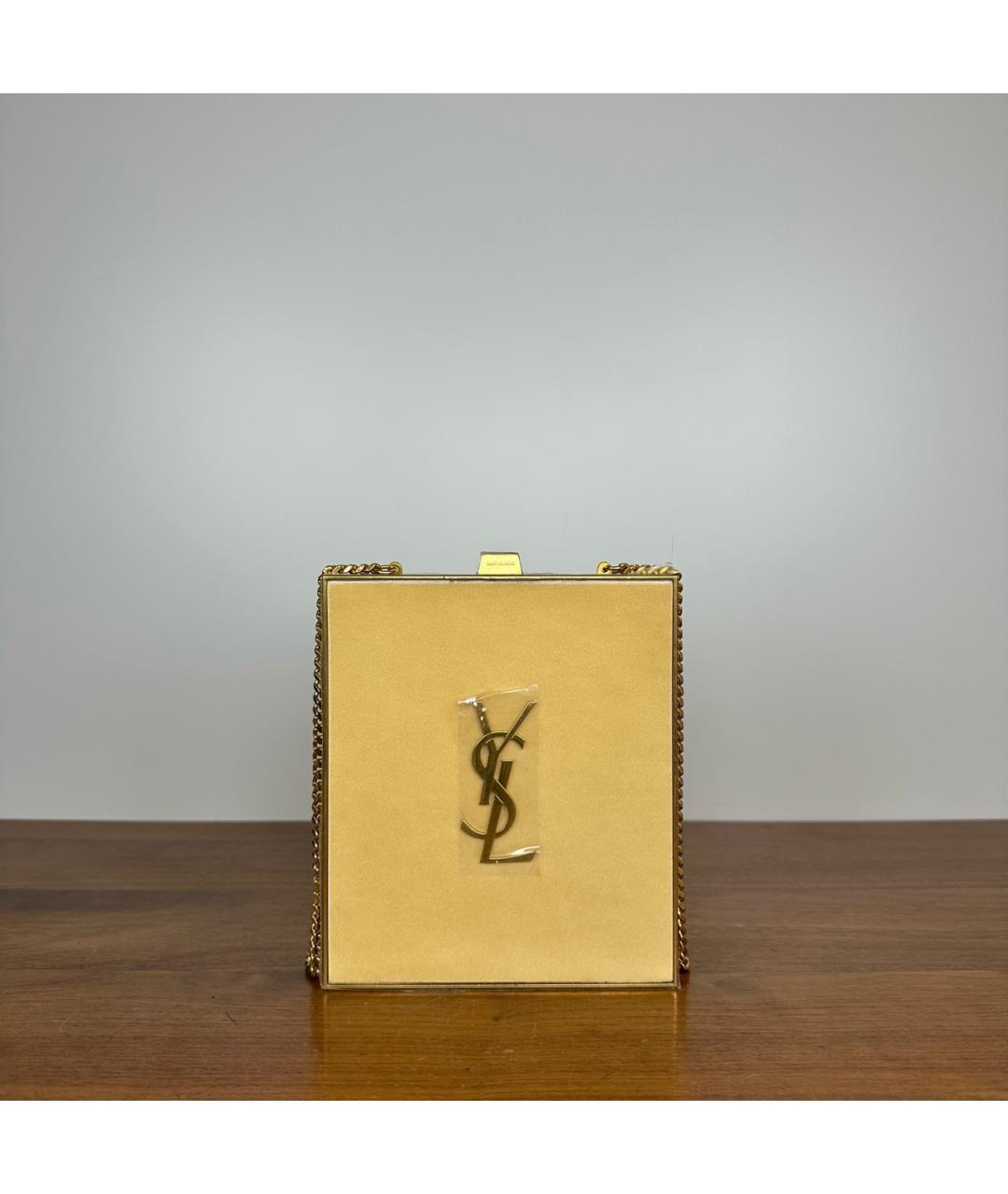 YVES SAINT LAURENT BEAUTY Золотая сумка через плечо, фото 2