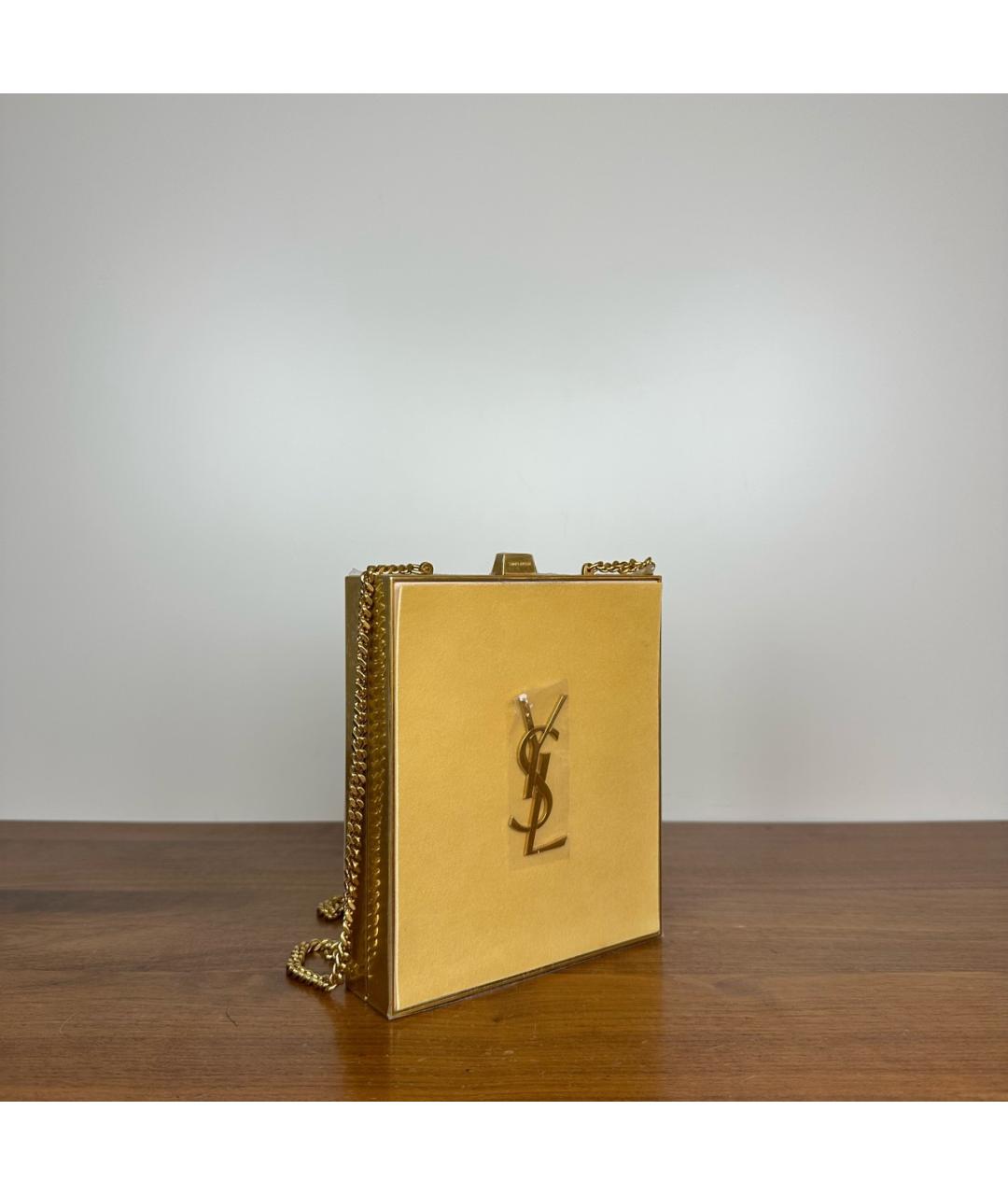 YVES SAINT LAURENT BEAUTY Золотая сумка через плечо, фото 4