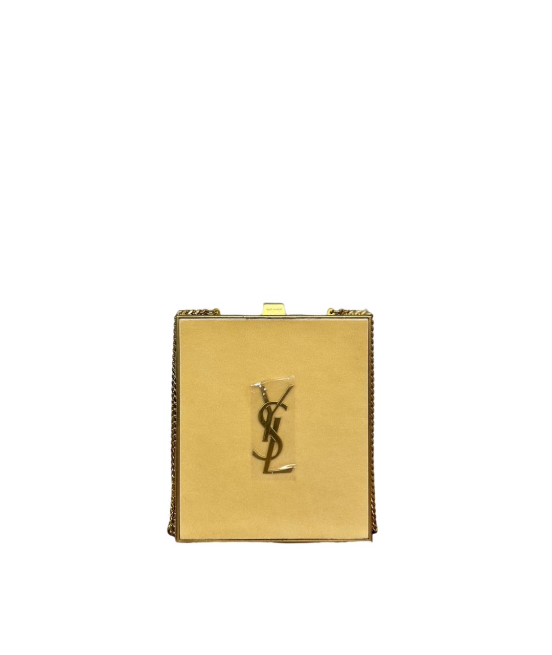 YVES SAINT LAURENT BEAUTY Золотая сумка через плечо, фото 7