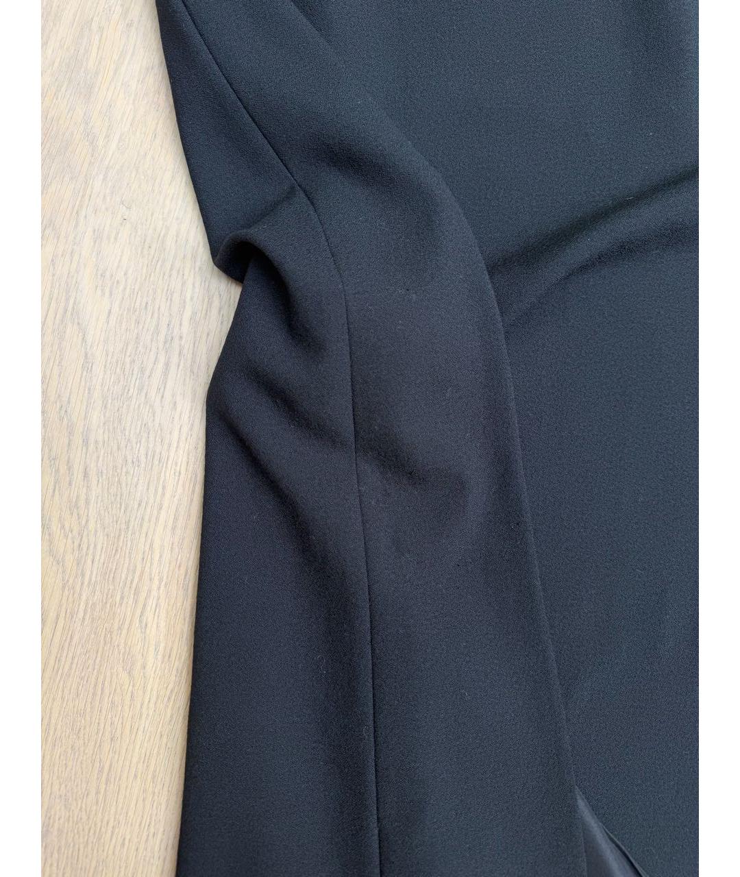 LANVIN Черная шерстяная юбка миди, фото 2