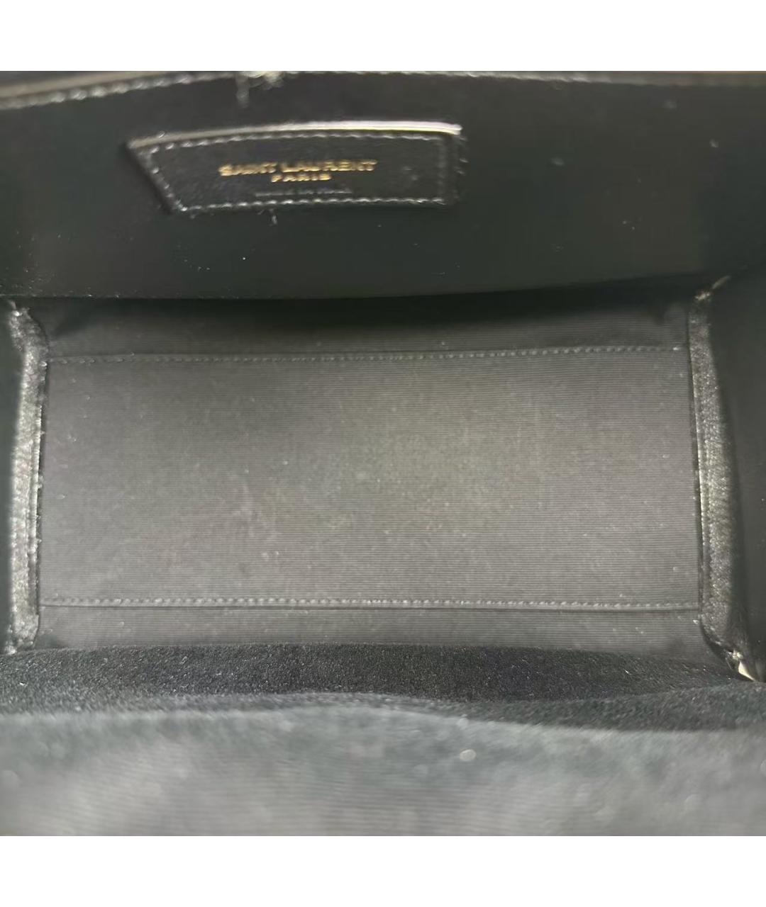 YVES SAINT LAURENT BEAUTY Белая кожаная сумка через плечо, фото 6