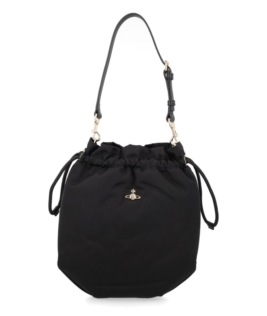 VIVIENNE WESTWOOD Черная сумка с короткими ручками, фото 1