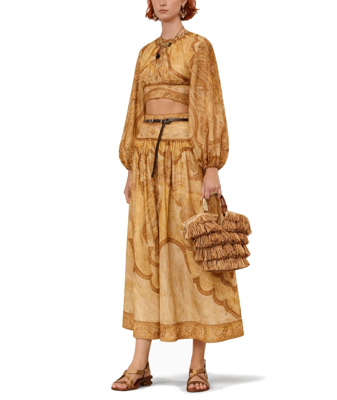 ZIMMERMANN Мульти хлопковая блузы, фото 2