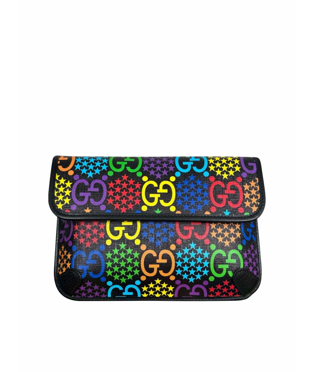 GUCCI Черная поясная сумка, фото 1
