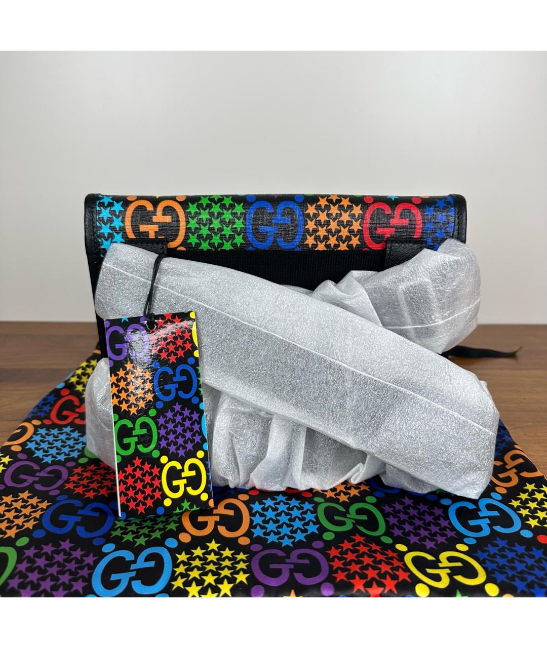 GUCCI Черная поясная сумка, фото 4