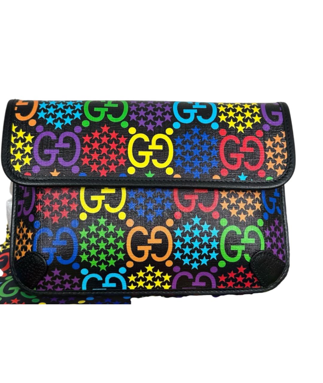 GUCCI Черная поясная сумка, фото 8