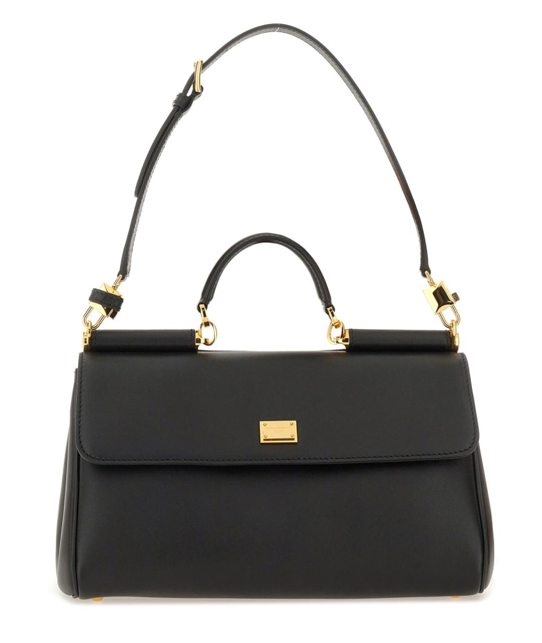 DOLCE&GABBANA Черная сумка через плечо, фото 2