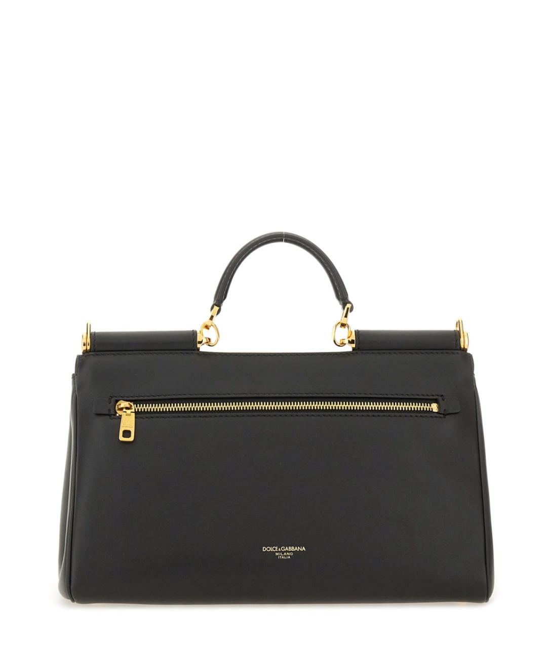 DOLCE&GABBANA Черная сумка через плечо, фото 4