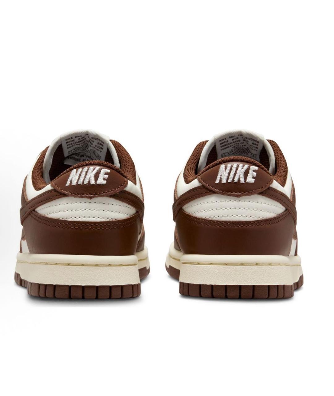 NIKE Коричневые кожаные кеды, фото 5