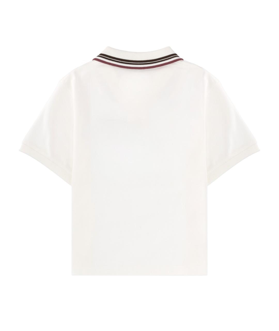VIVIENNE WESTWOOD Белая хлопковая футболка, фото 2
