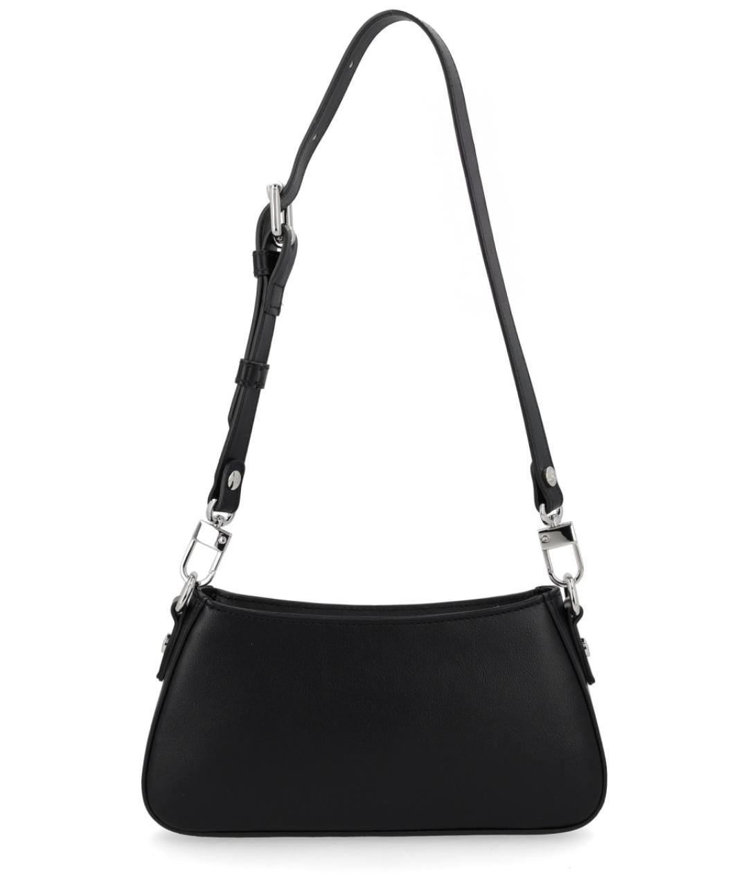 VIVIENNE WESTWOOD Черная синтетическая сумка через плечо, фото 3