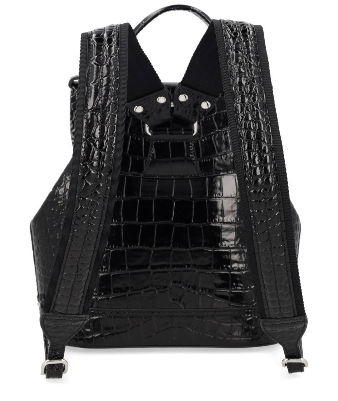 VIVIENNE WESTWOOD Черный кожаный рюкзак, фото 3