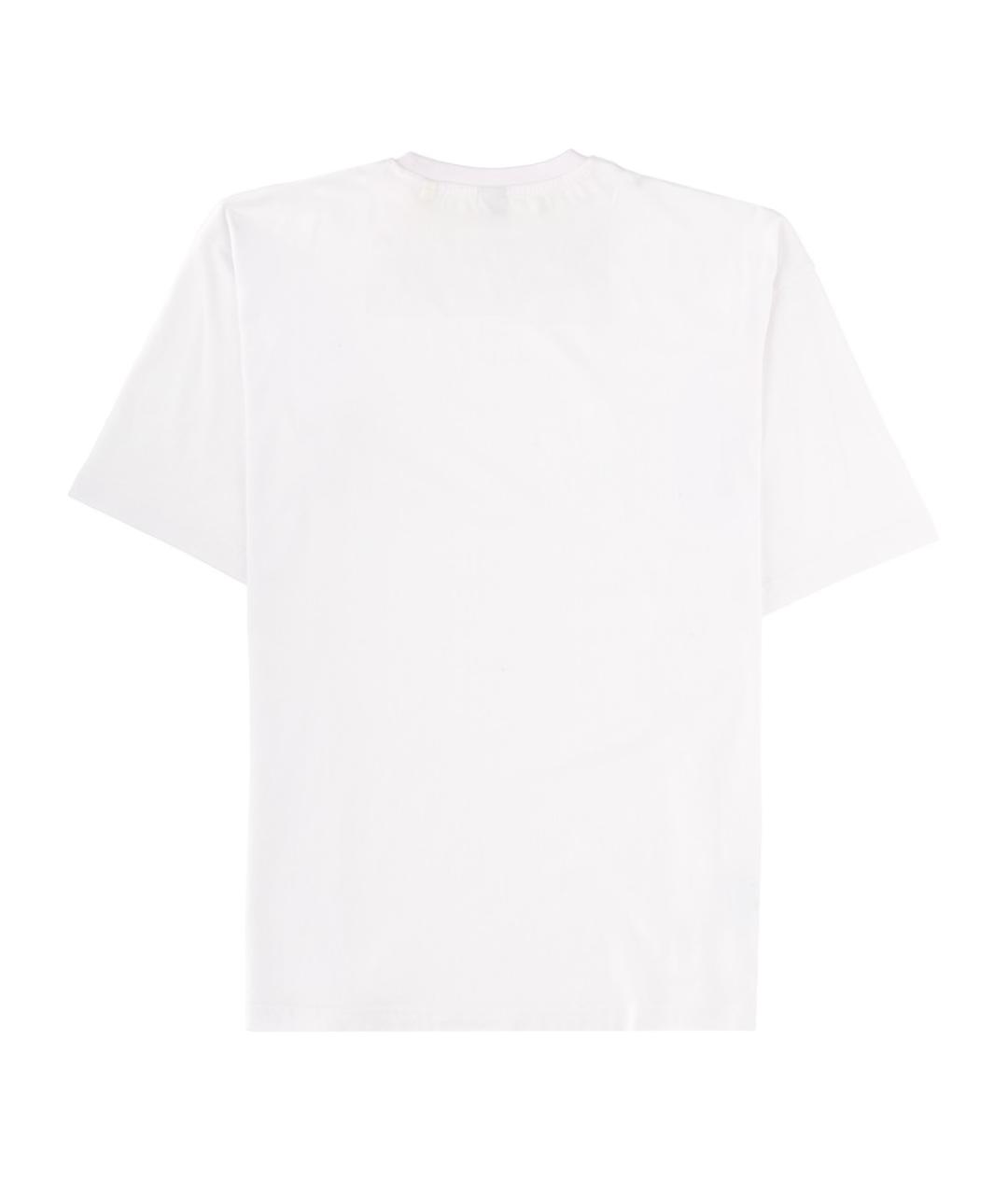 ASPESI Белая хлопковая футболка, фото 2