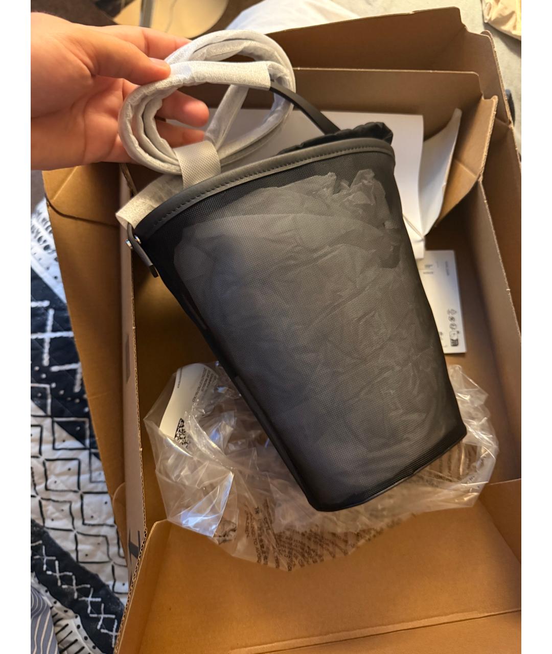 COS Черная сумка через плечо, фото 6