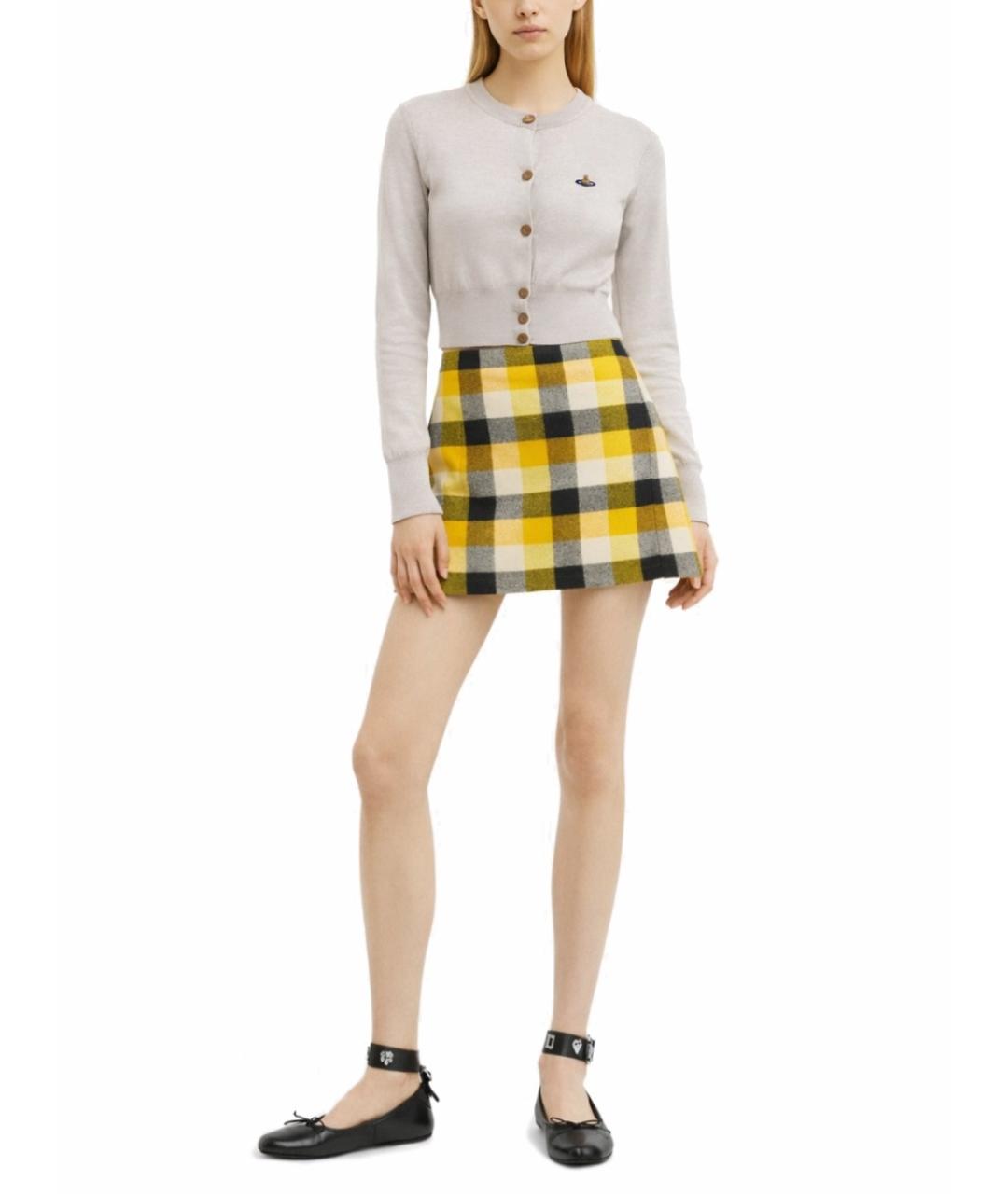 VIVIENNE WESTWOOD Серый шелковый джемпер / свитер, фото 2