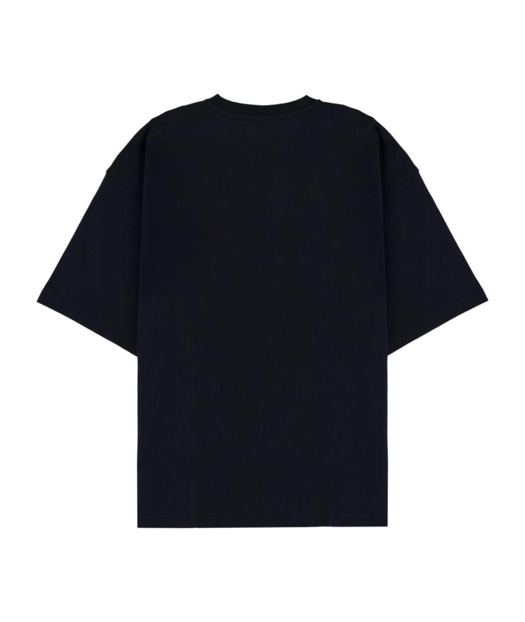 ASPESI Синяя хлопковая футболка, фото 2