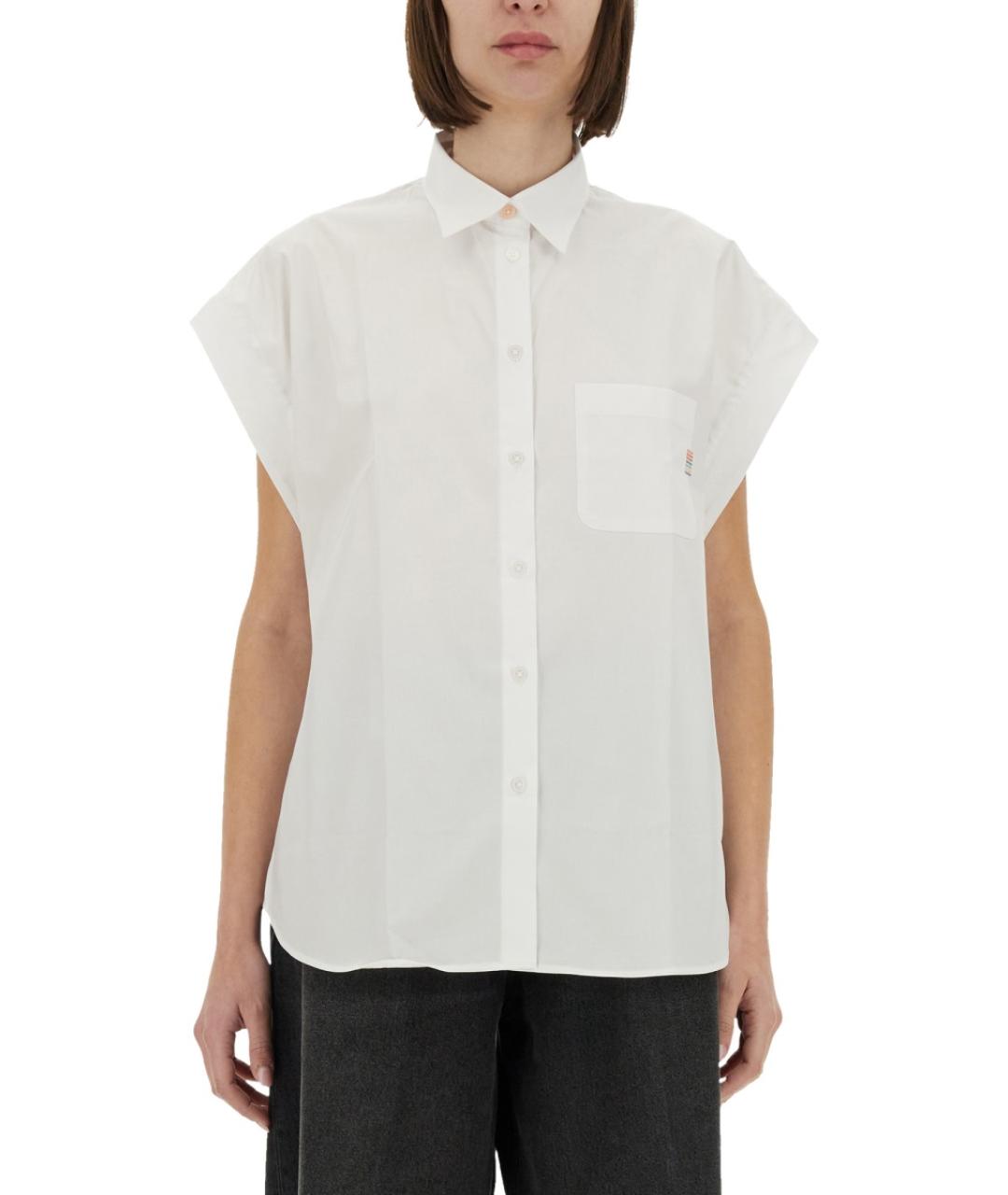 PS BY PAUL SMITH Белая хлопковая рубашка, фото 5