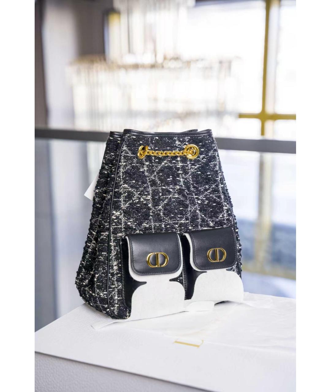 CHRISTIAN DIOR Черный рюкзак, фото 2