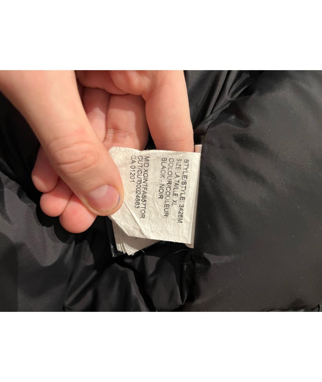 CANADA GOOSE Темно-синяя полиэстеровая куртка, фото 7