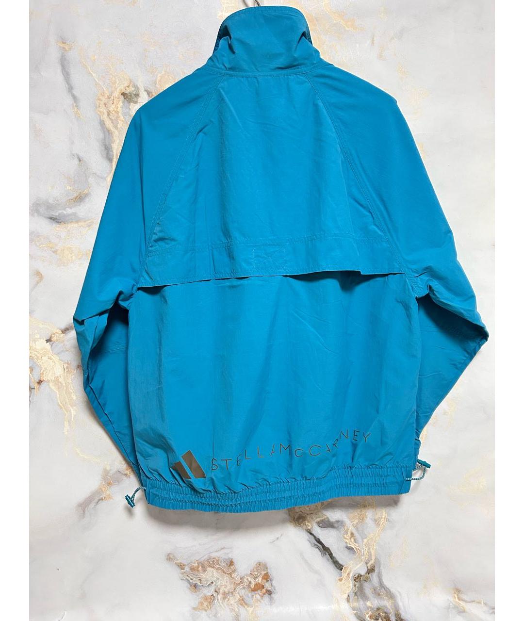ADIDAS BY STELLA MCCARTNEY Голубая спортивная куртка, фото 5