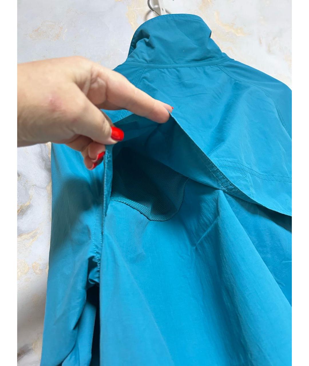 ADIDAS BY STELLA MCCARTNEY Голубая спортивная куртка, фото 6