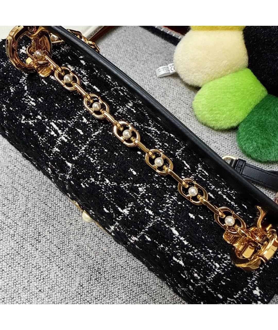 CHRISTIAN DIOR Черная сумка через плечо, фото 7