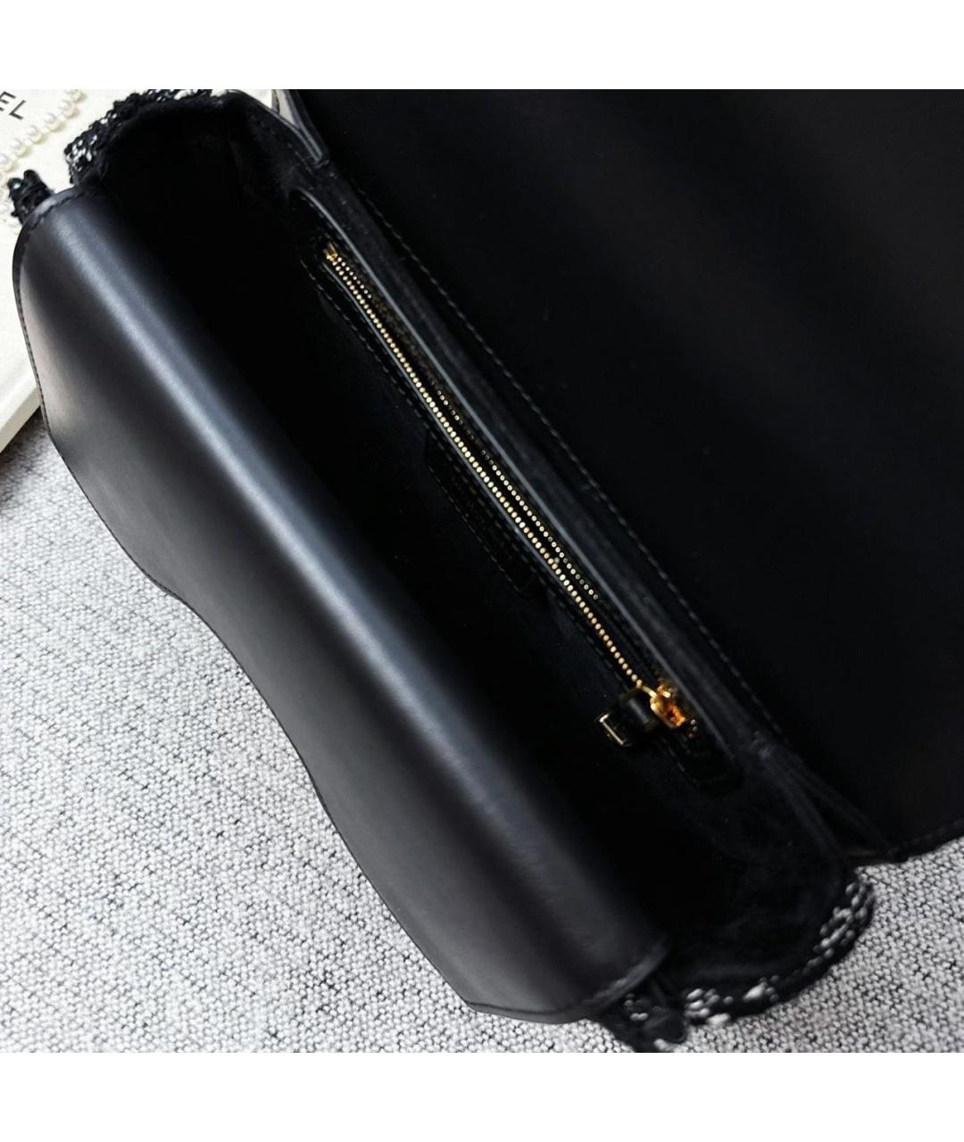 CHRISTIAN DIOR Черная сумка через плечо, фото 5